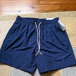 H&M Deep Blue Men's Swim Trunks